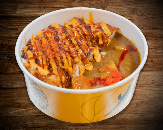 Volcano Chicken Katsu Don (Very Spicy)