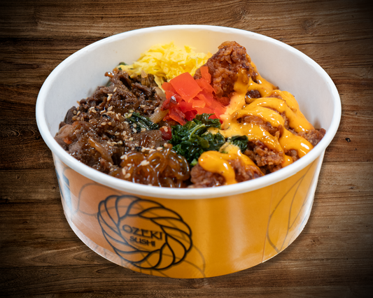 Beef Teriyaki and Chicken Combo