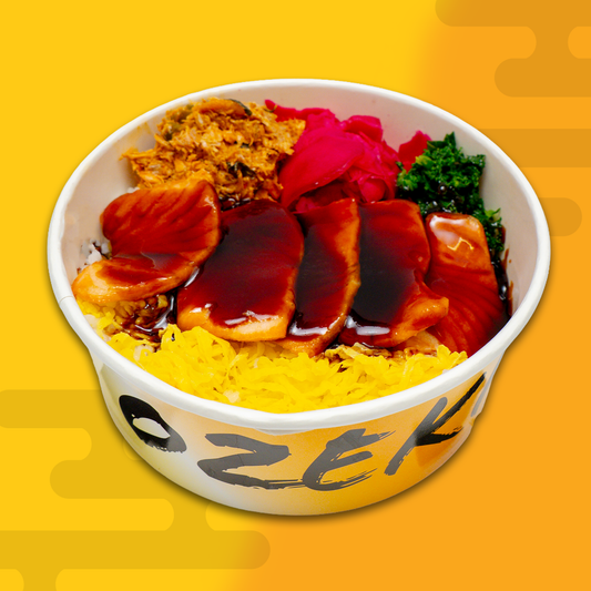 Salmon Teriyaki Don